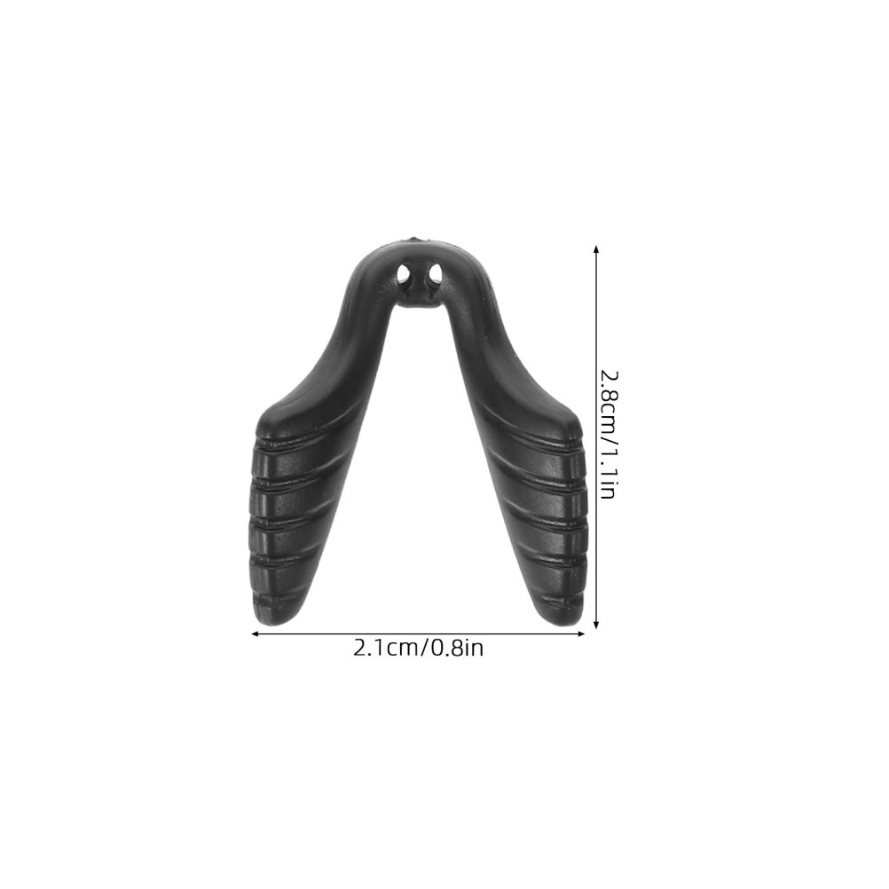 4 Pcs Eyewear Bridge Replacement Anti-slip Nose Pads for Glasses