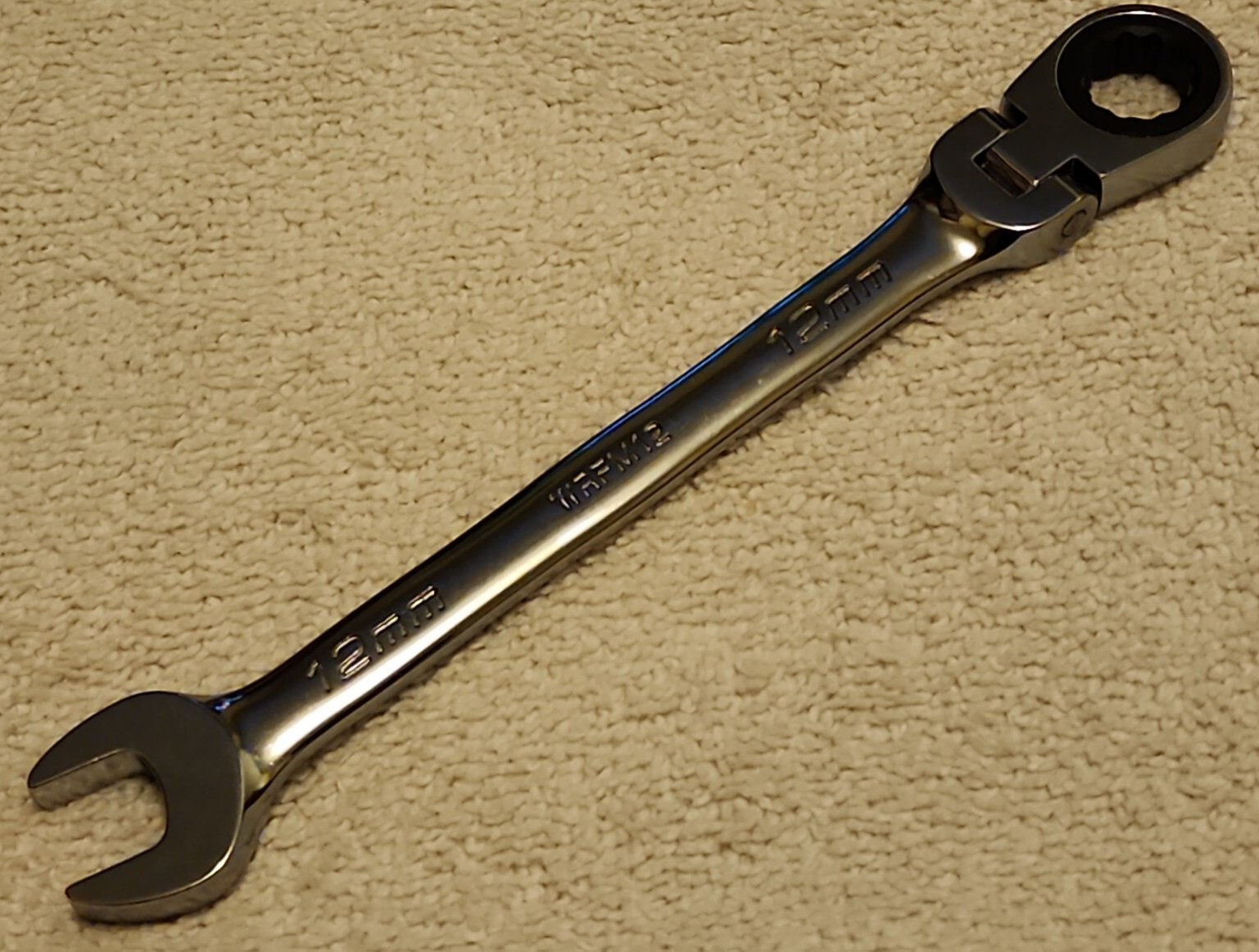 Icon Wrfm12 Flex Head Combination Ratchet Wrench 12mm 12pt New