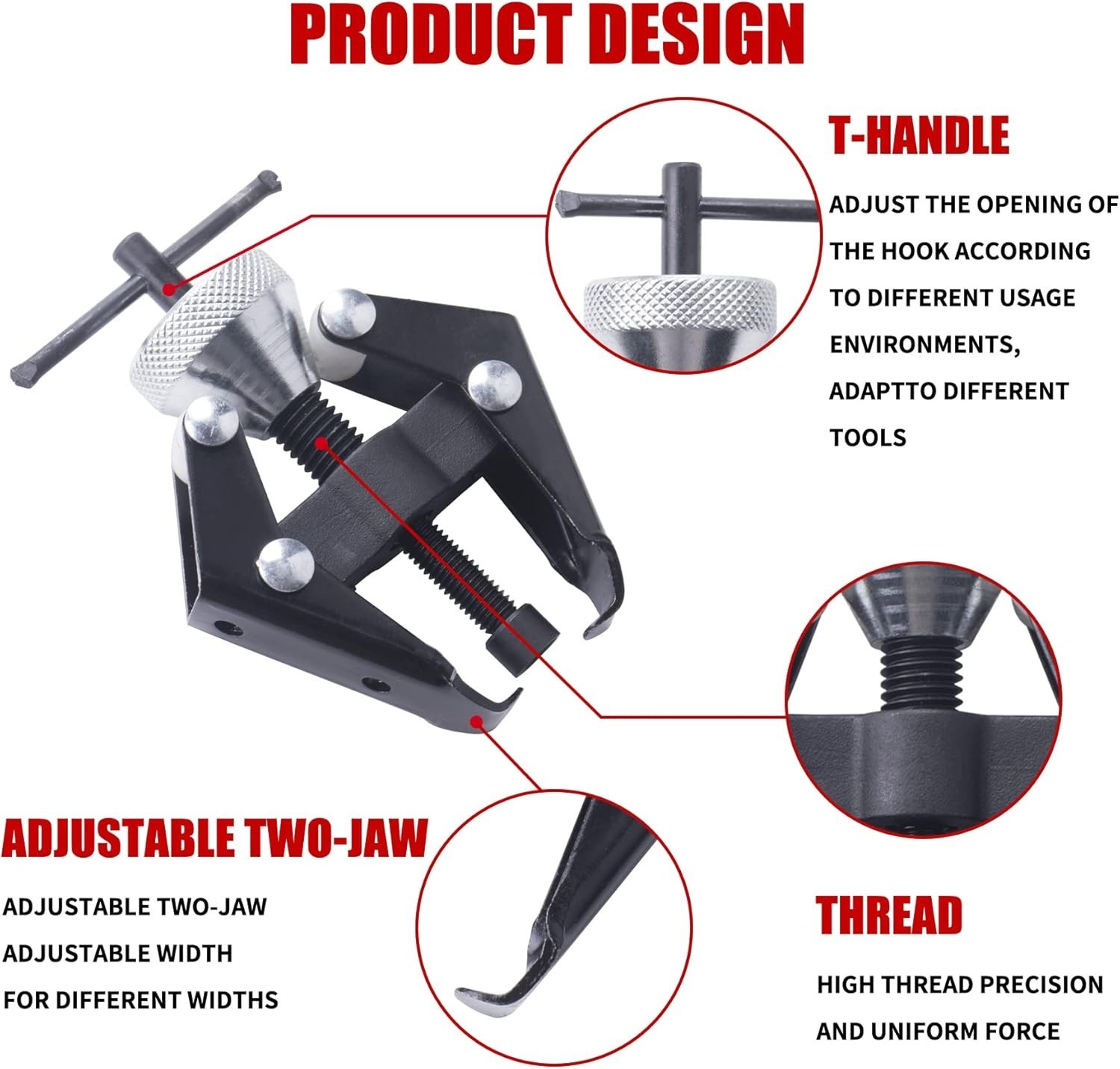 Corrosion-Resistant Wiper Arm Removal Tool & Battery Terminal Puller – 45 Steel