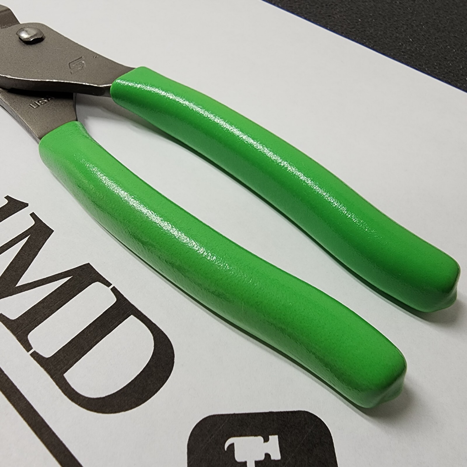 Snap-on Tools USA GREEN 8″ Talon Soft Grip FlankJaw Slip-Joint Pliers HJ47ACF