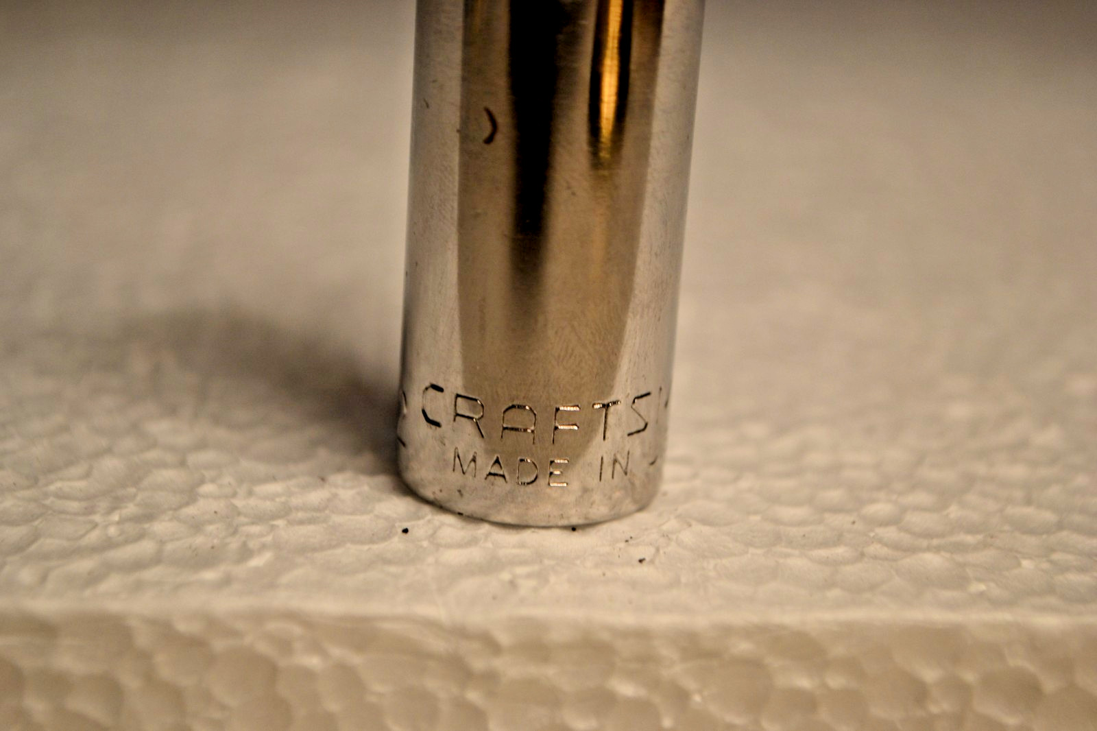 Craftsman SAE 3/8 Deep Well Drive 6 Point 1/2 Sockets Made in USA