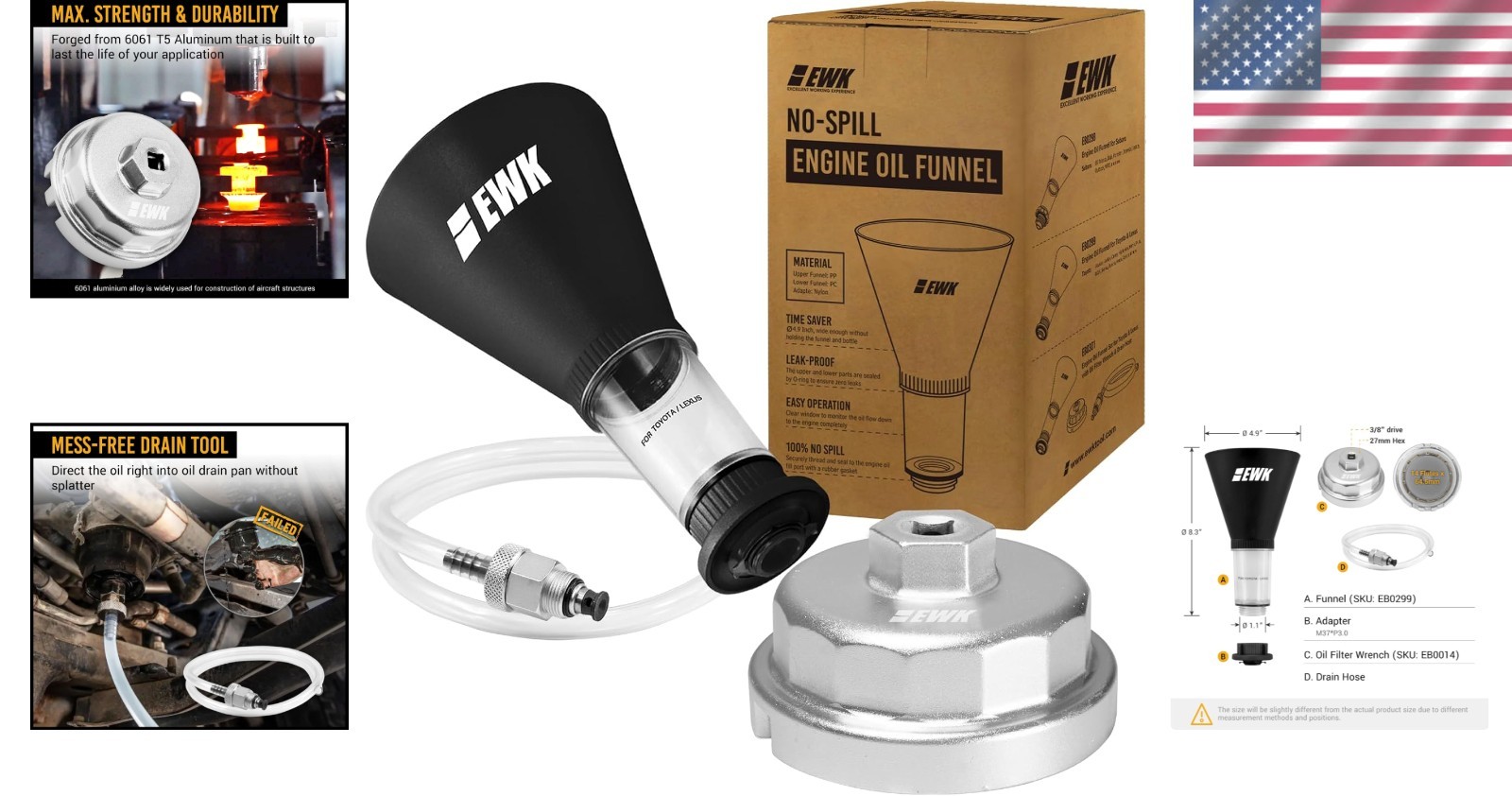 Complete Oil Change Kit for Toyota & Lexus**/-