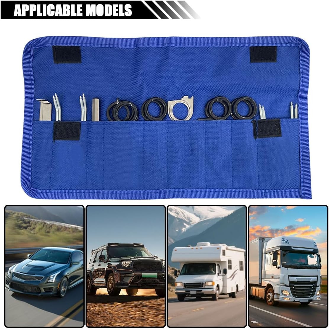 20PCS Car Radio Removal Tool Kit, Professional Tooling Car Audio Stereo