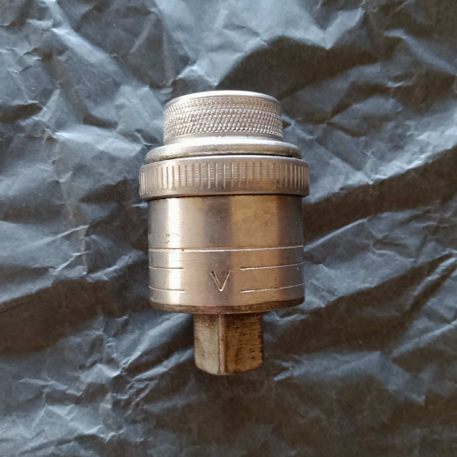 Vtg Craftsman 1/2» Drive Ratcheting Breaker Bar / Torque Wrench Adapter V Serie