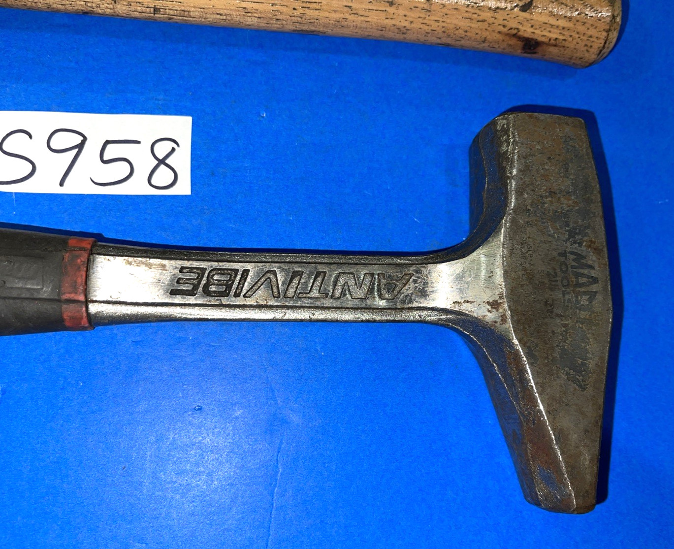 MAC TOOLS 2 PIECE ANTI-VIBE BLACKSMITH & BALL PEEN HAMMERS 48OZ FREE SHIP IN US