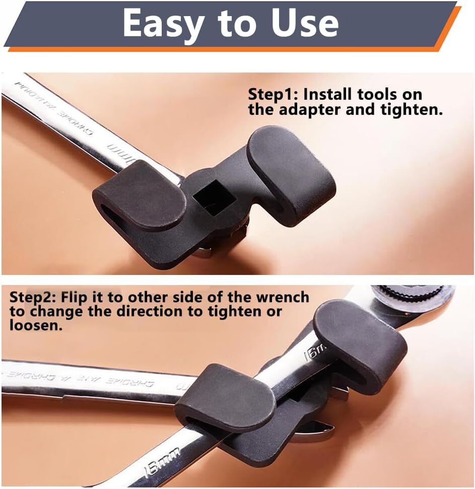 For 1/2 Inch Drive Wrench Extend More Leverage Universal Wrench Extender Adapto