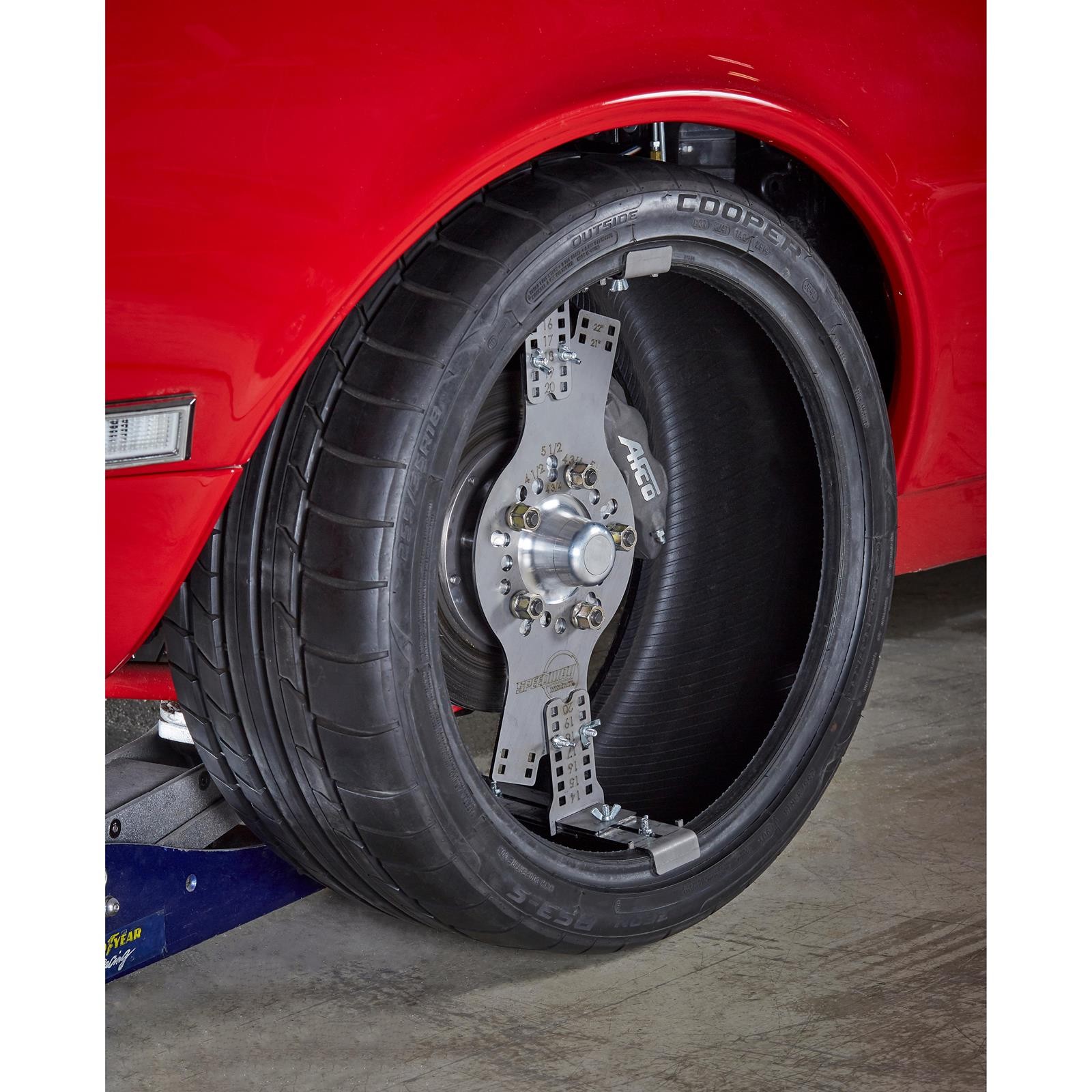 Wheel Fitment Tool for Tire Fit Testing Size Measuring Mockup