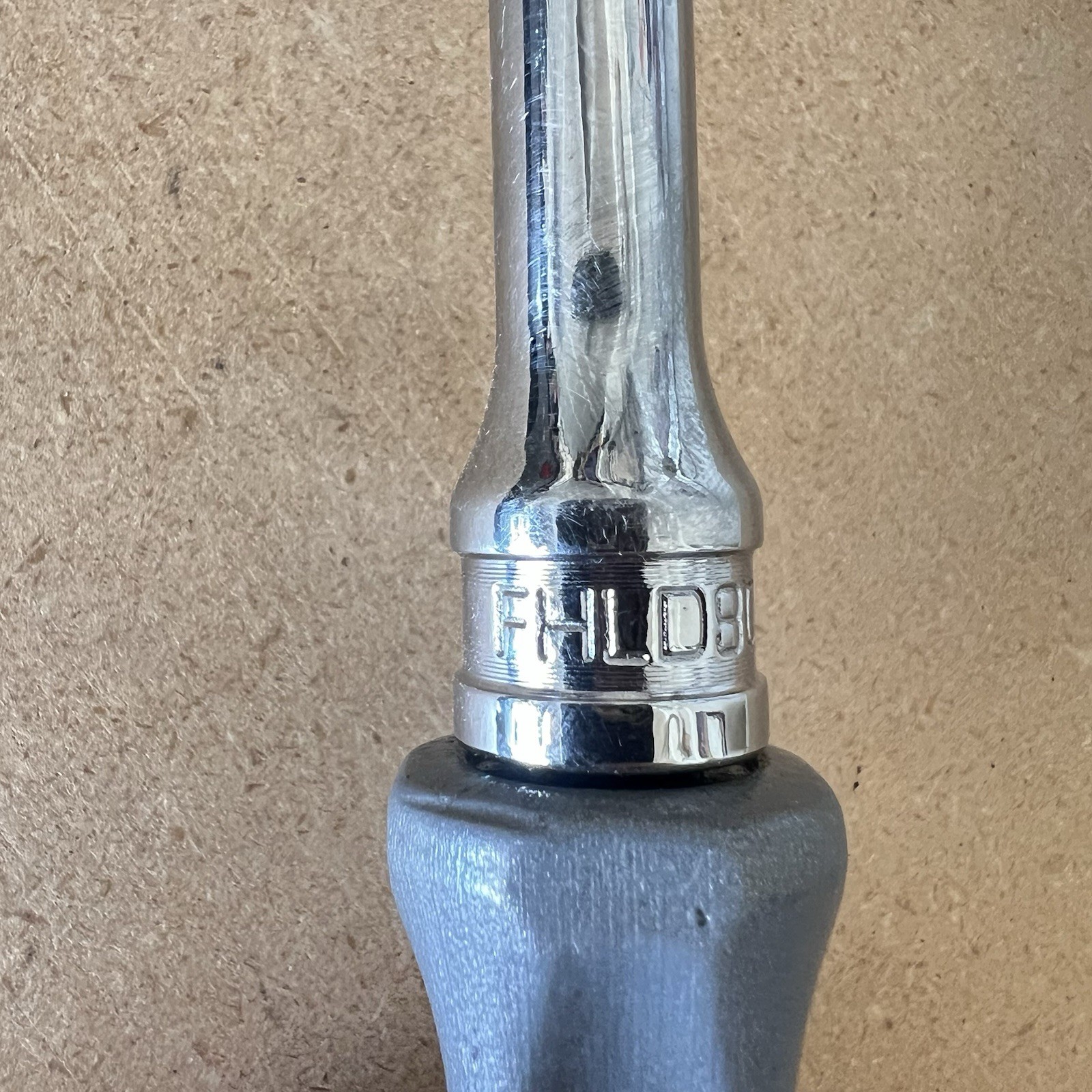 Snap-on Tools USA 3/8″ Drive Gray Hard Handle Long Ratchet FHLD80