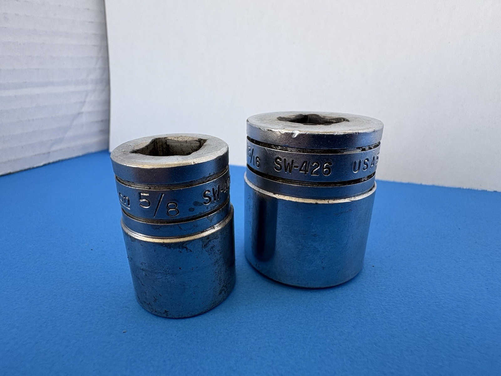 2x Snap-on Tools SW420 SW426 SAE 1/2″ Drive 8-Point Double Square Socket