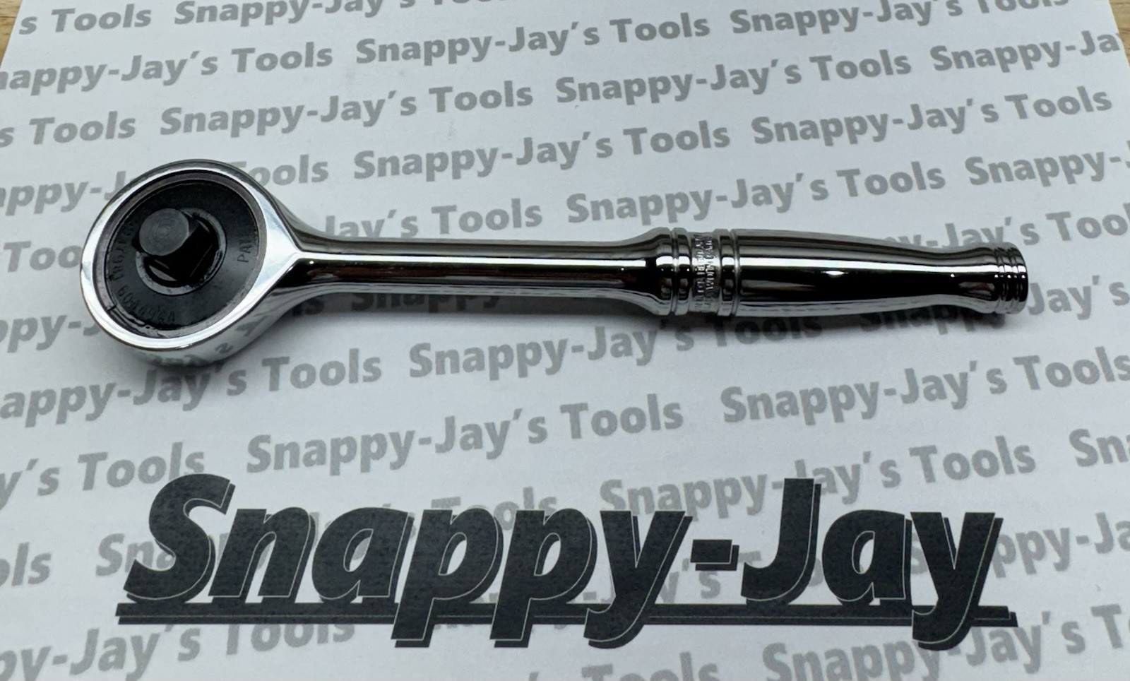 Snap-on Tools USA NEW 3/8″ Drive Chrome Handle Gearless Round Head Ratchet FZERO