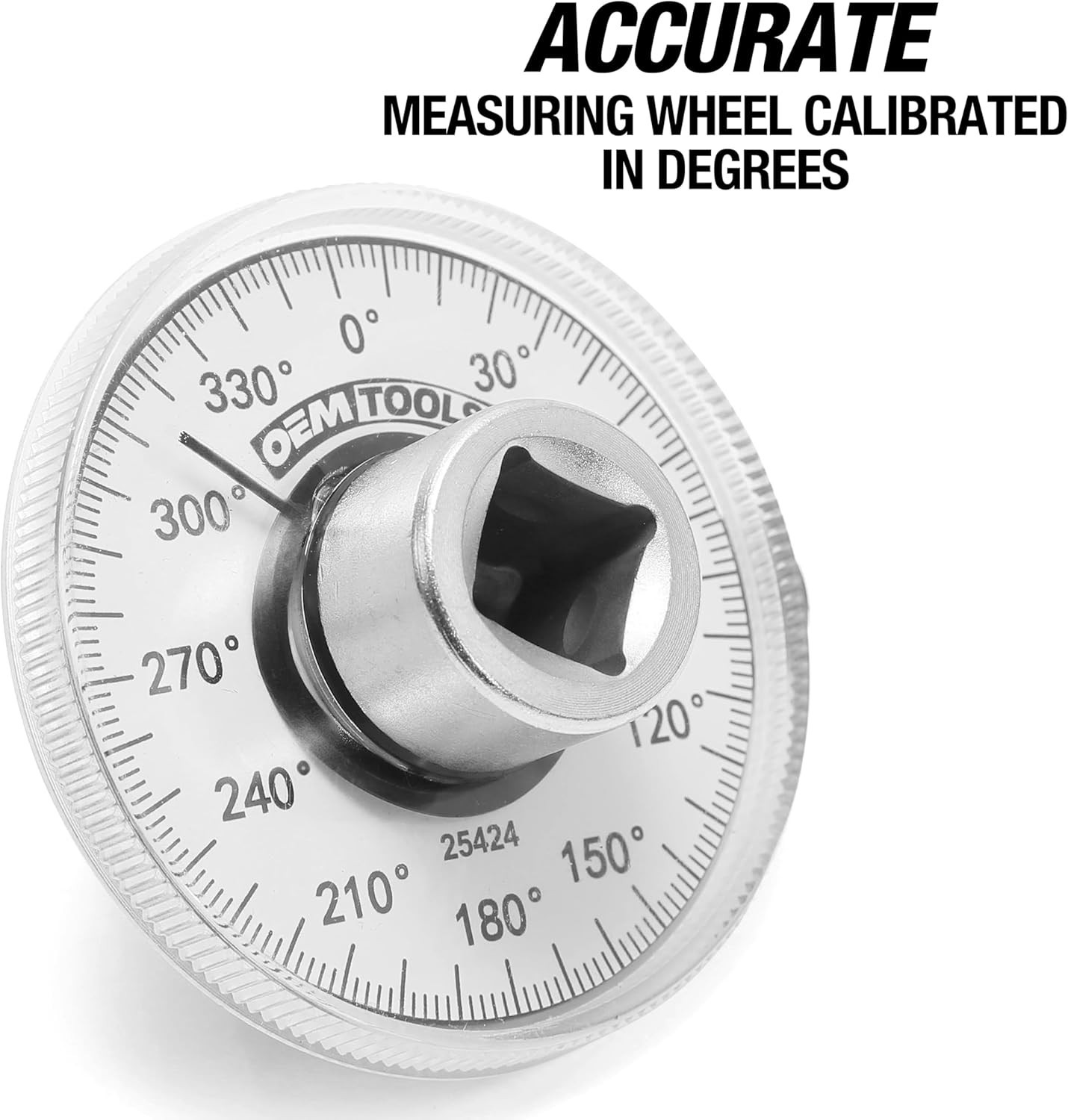 Adjustable 1/2 Inch Torque Angle Gauge – Long-Lasting Precision Measuring Tool