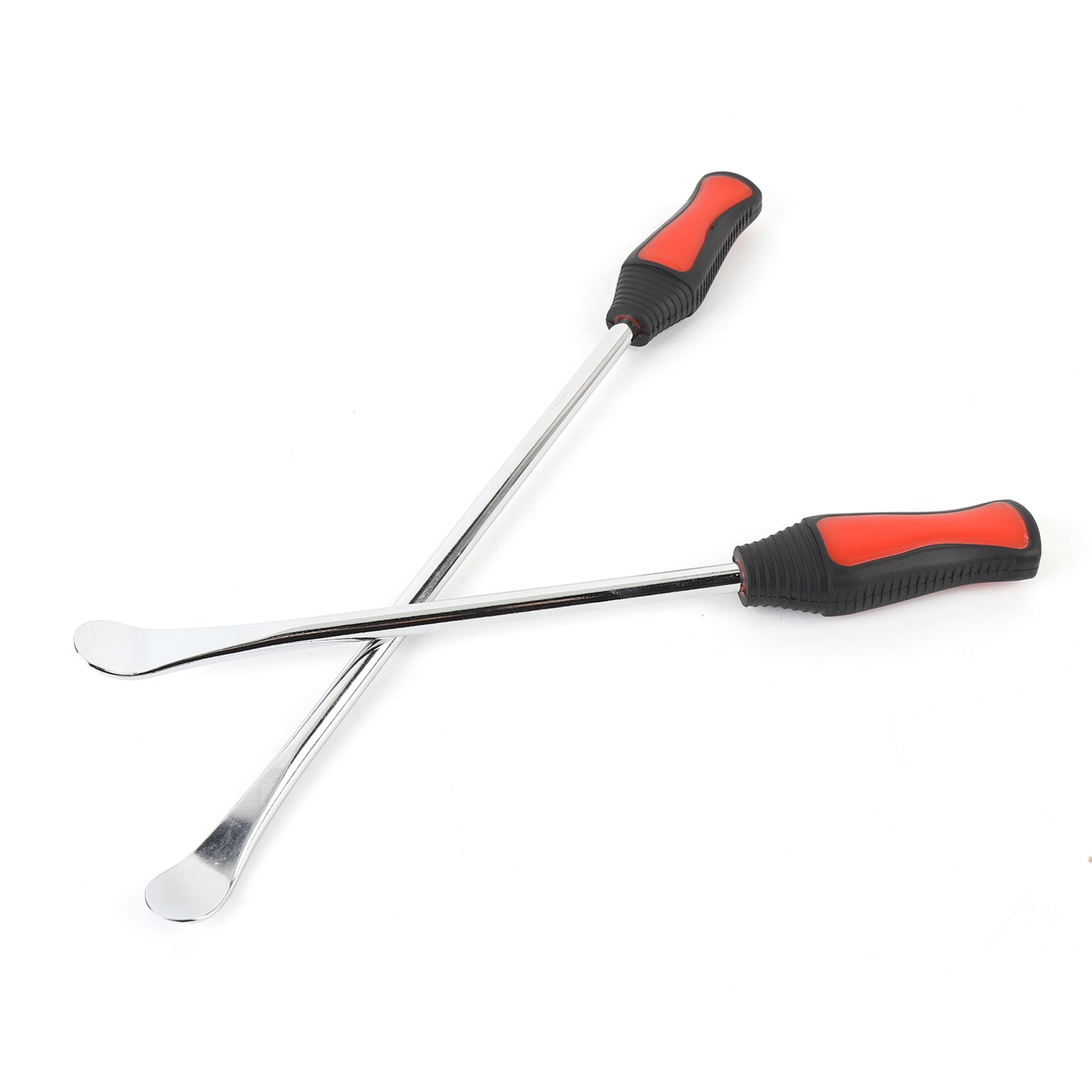Car 2pcs Tire Spoons 11.81in 14.57in Carbon Steel Ergonomic Handle Motorcycle