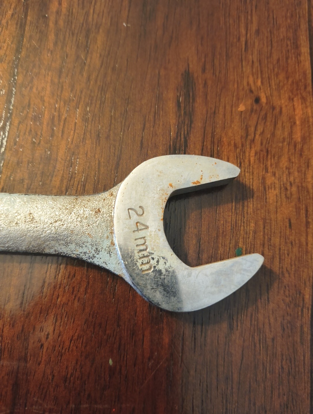Vintage Craftsman 24mm 12 Point Combination Wrench VA Series 42923 Forged in USA