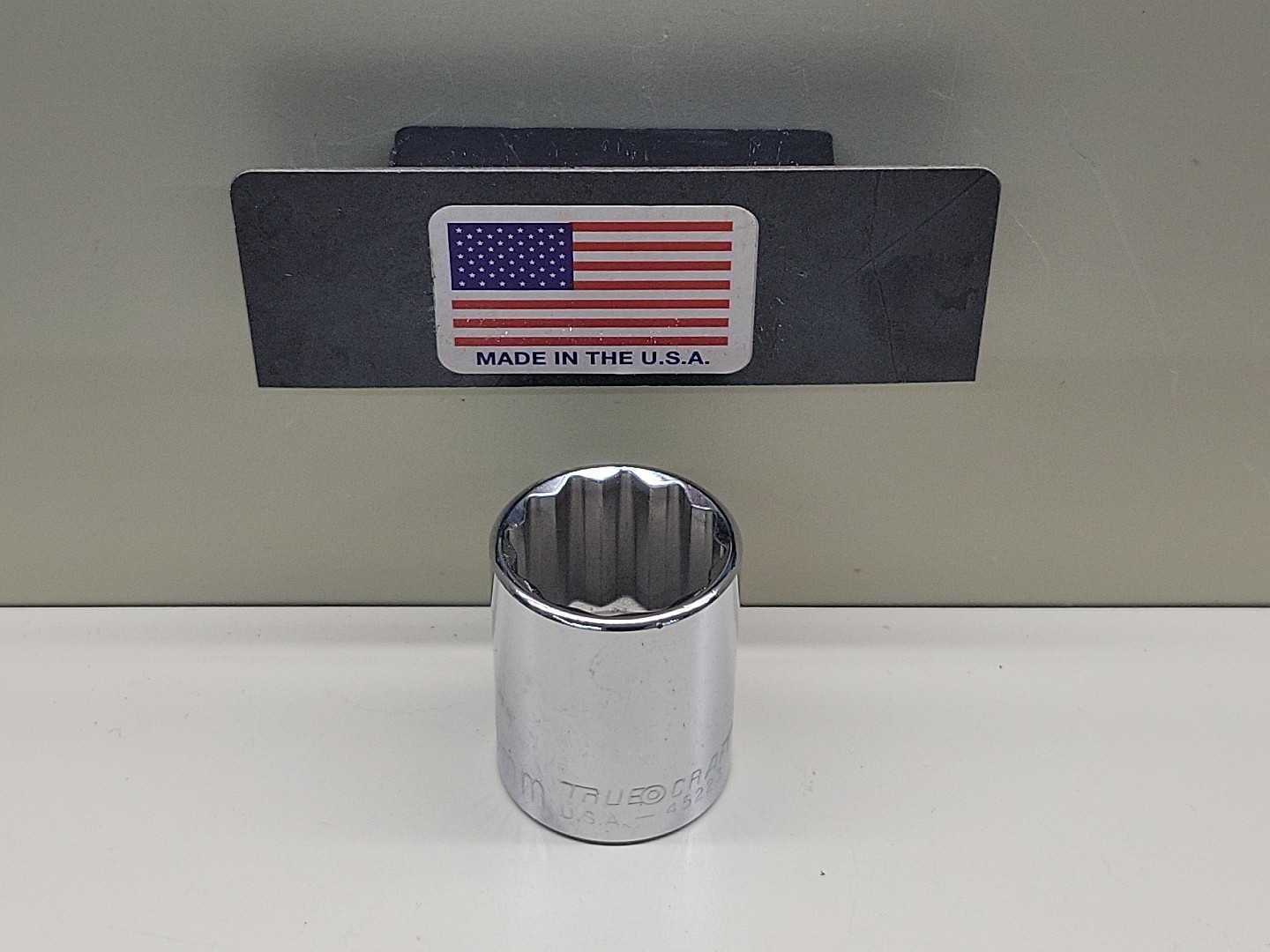 23mm Socket 1/2″ Drive 12 Point TrueCraft 45223 New Old Stock USA Made
