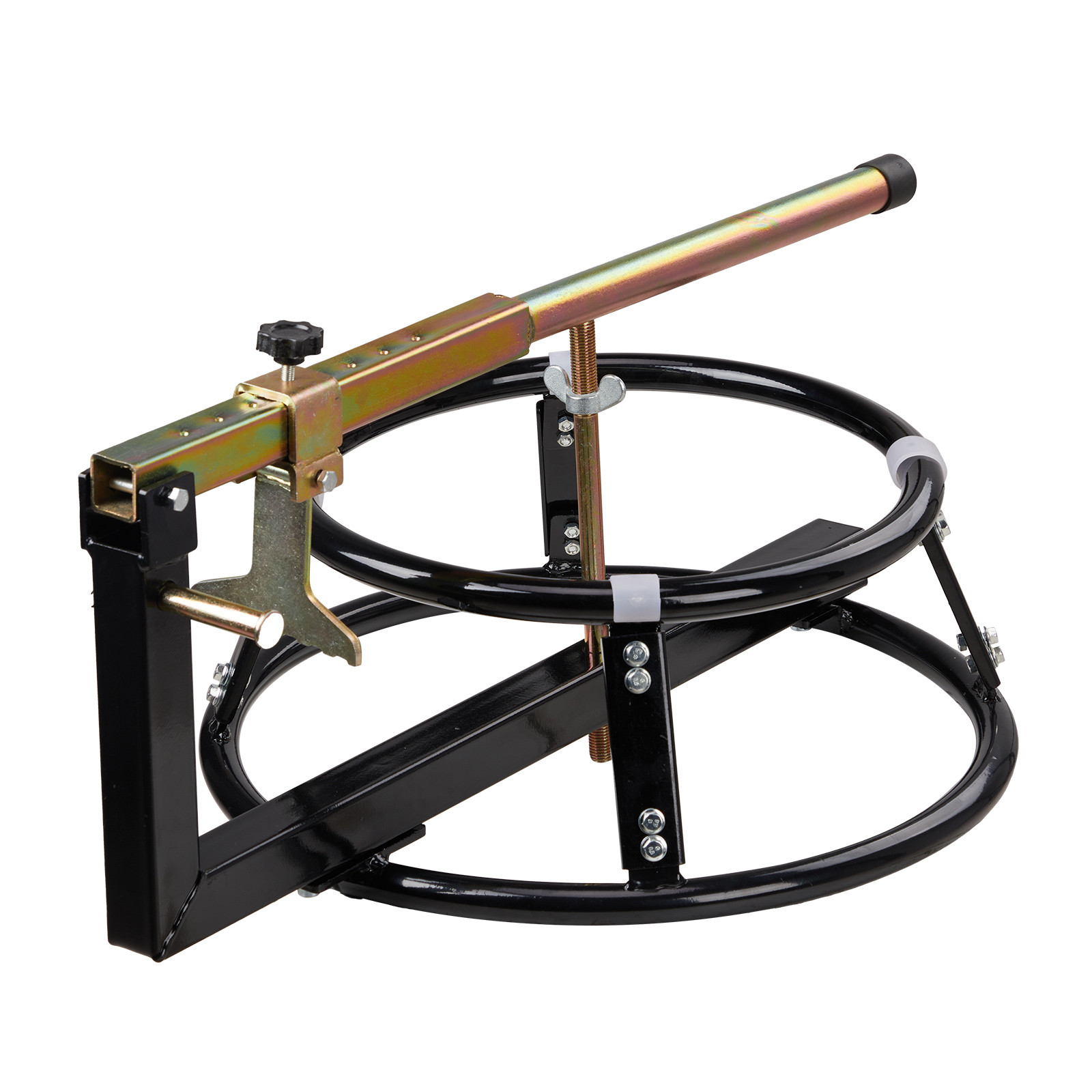 Portable Motorcycle Tire Changing Stand with Bead Breaker for 16in to 21in Tires