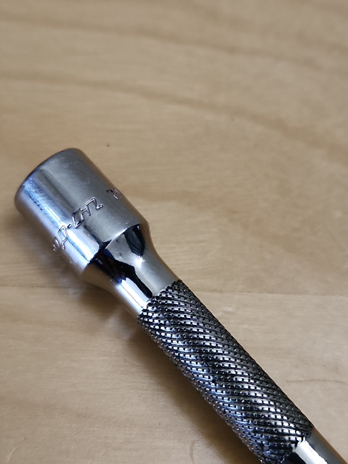 Snap on Tools USA TMXK140 1/4″ Drive 14″ Long Extension Bar Knurled Grip Chrome