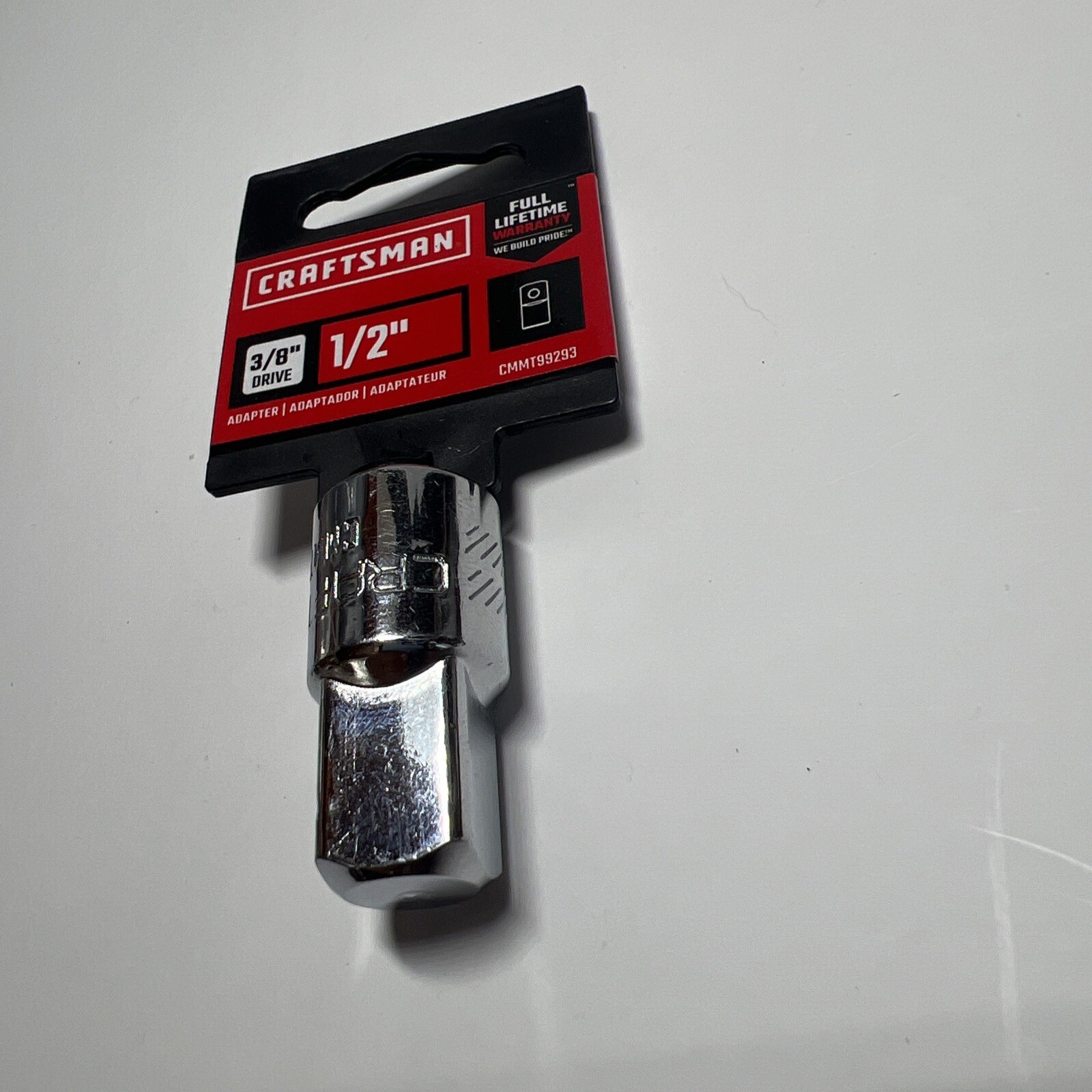 Craftsman Socket Adapter 1/2″ x 3/8″ Drive Female to Male CMMT99293