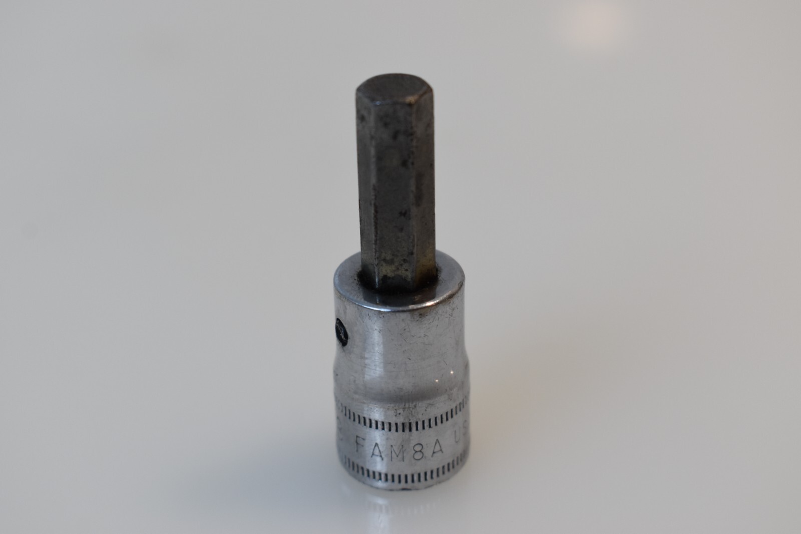 Snap on Tools FAM8A 8mm Metric Hex Bit Socket Driver 3/8″ Drive USA