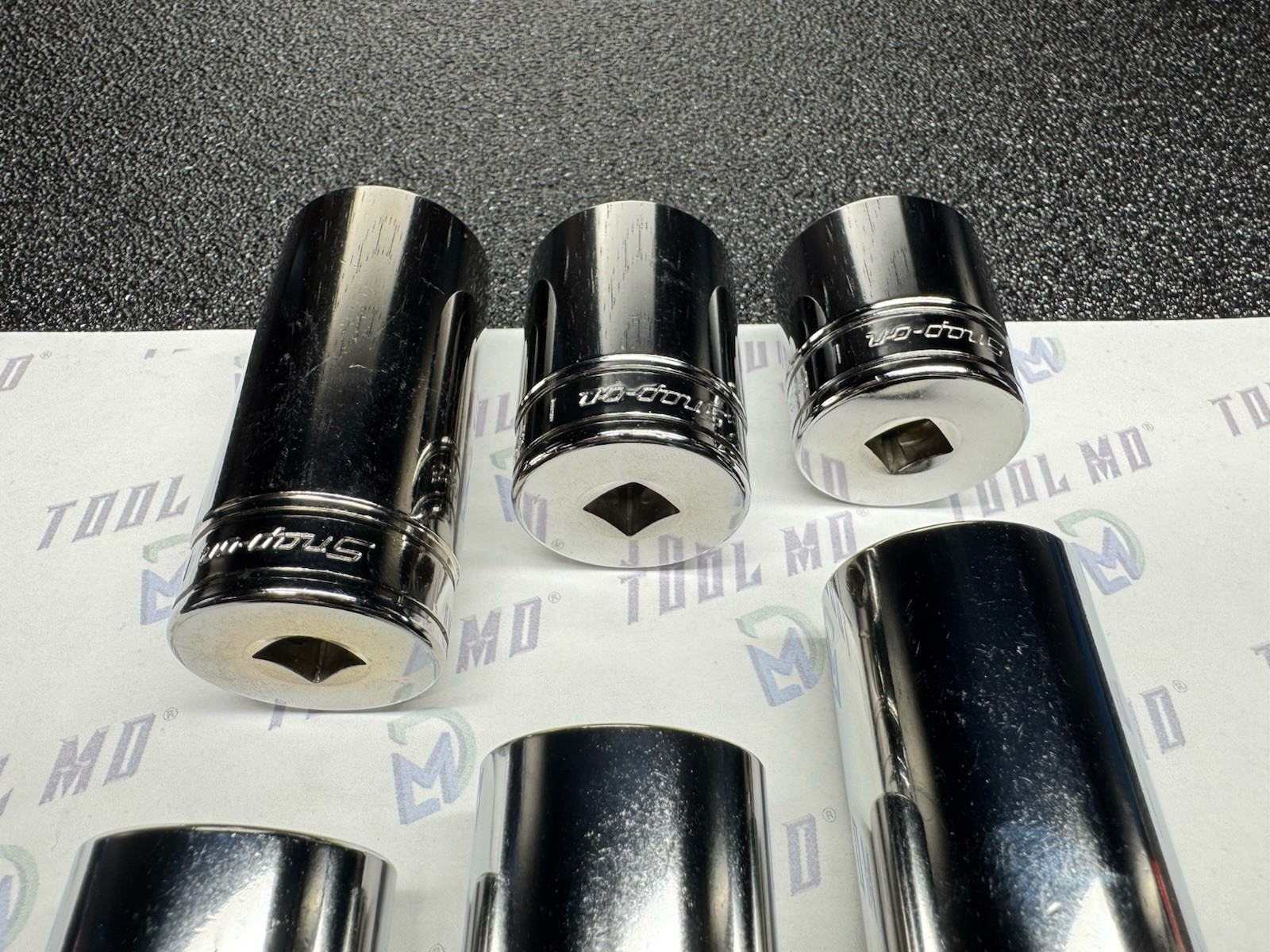 Snap-on Tools NEW 6pc 3/8″ Drive 15/16″ & 1″ SAE Add On Socket Set FS321 FSS301