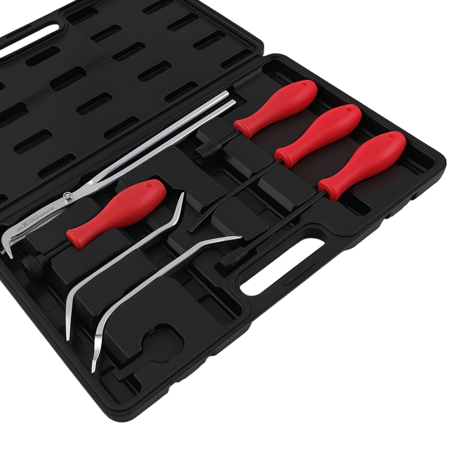 8pc Brake Repairing Tool: Drum Brake Shoe Return Spring Removal Pliers Spoon