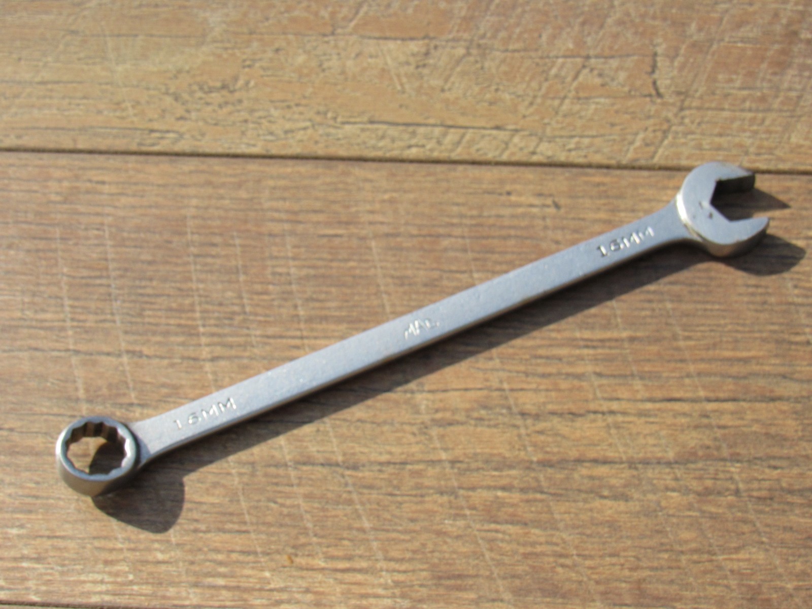 MAC TOOLS M16CL 16MM 12 POINT METRIC COMBINATION OPEN BOX END WRENCHL 16 MM USA