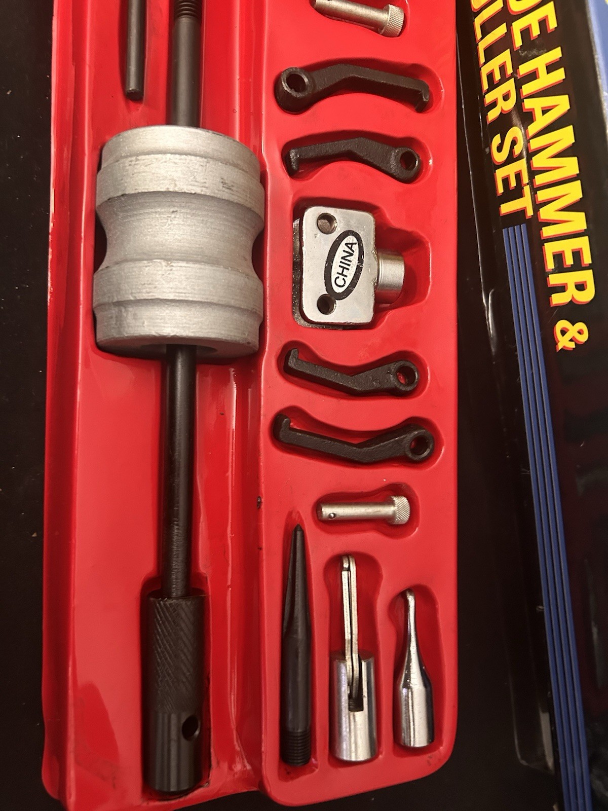 Pittsburgh Slide Hammer & Puller Set 14PC Model 5469