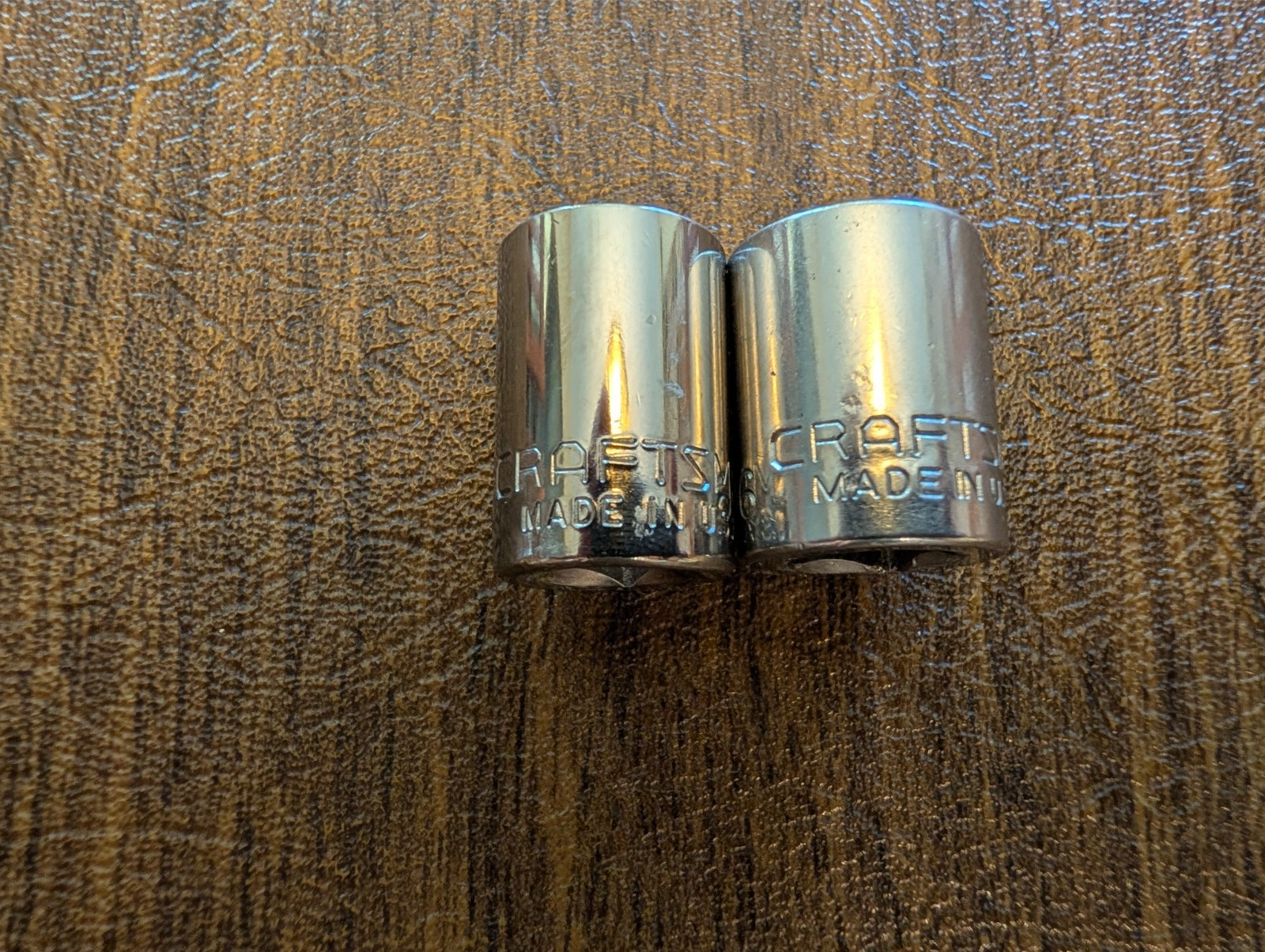 Craftsman Vintage, 3/8 Drive 6-Point Sockets, G Series, USA Made (1/2 & 9/16)