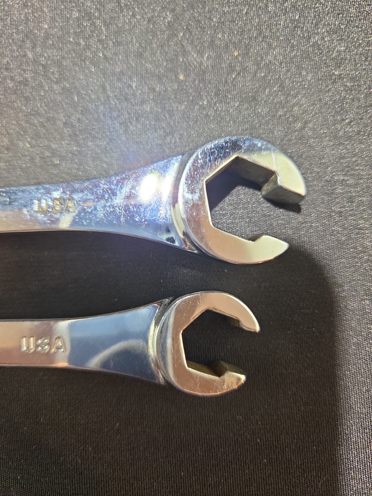 Mac Tools Set Of 2 SAE Flare Nut/line Wrenches 9/16,1/2,7/16,3/8