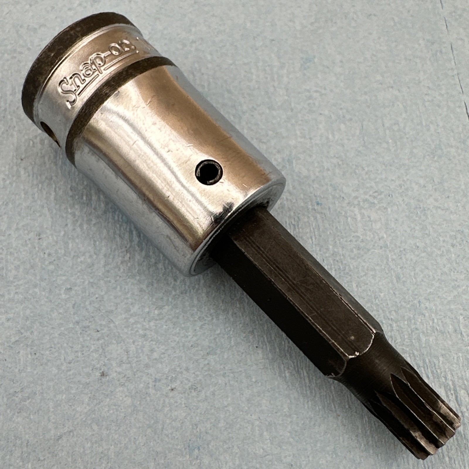Snap On STSM10B, 1/2″ Drive 10mm Metric Triple Square Socket Driver USA Made