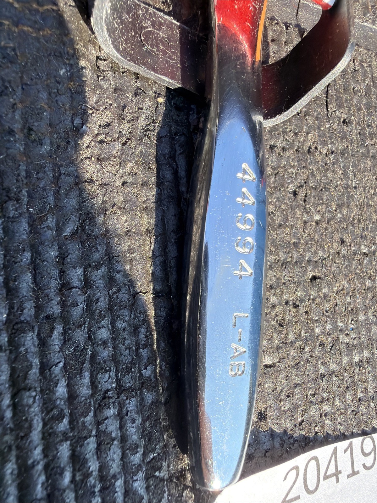 Sears Craftsman Nos 1/4” Thin Profile Full Polish Ratchet 44994 Sexy L-AB