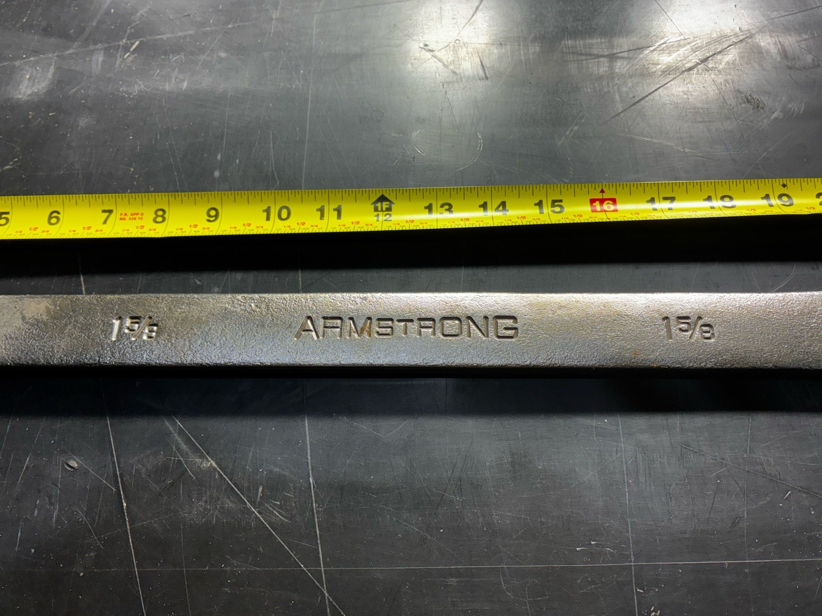 ARMSTRONG 25-252 1-5/8″ 12-POINT LONG COMBINATION WRENCH 24″ LENGTH 25252