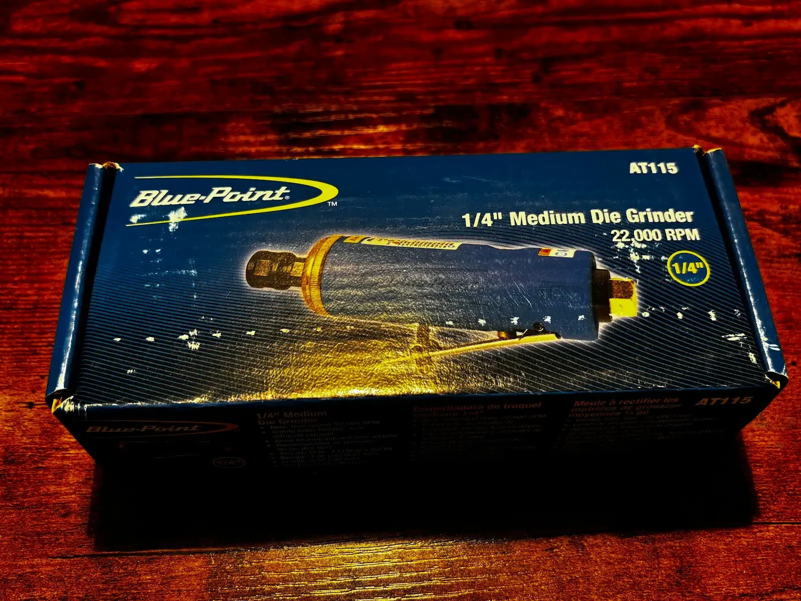 Blue Point AT115 1/4″ Straight Die Grinder 22,000 RPM
