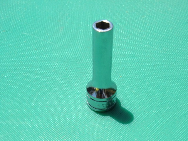 SNAP ON 3/8″ SFS121 3/8″ DRIVE DEEP SAE 6 POINT CHROME SOCKET SFS 121 UNDERLINE