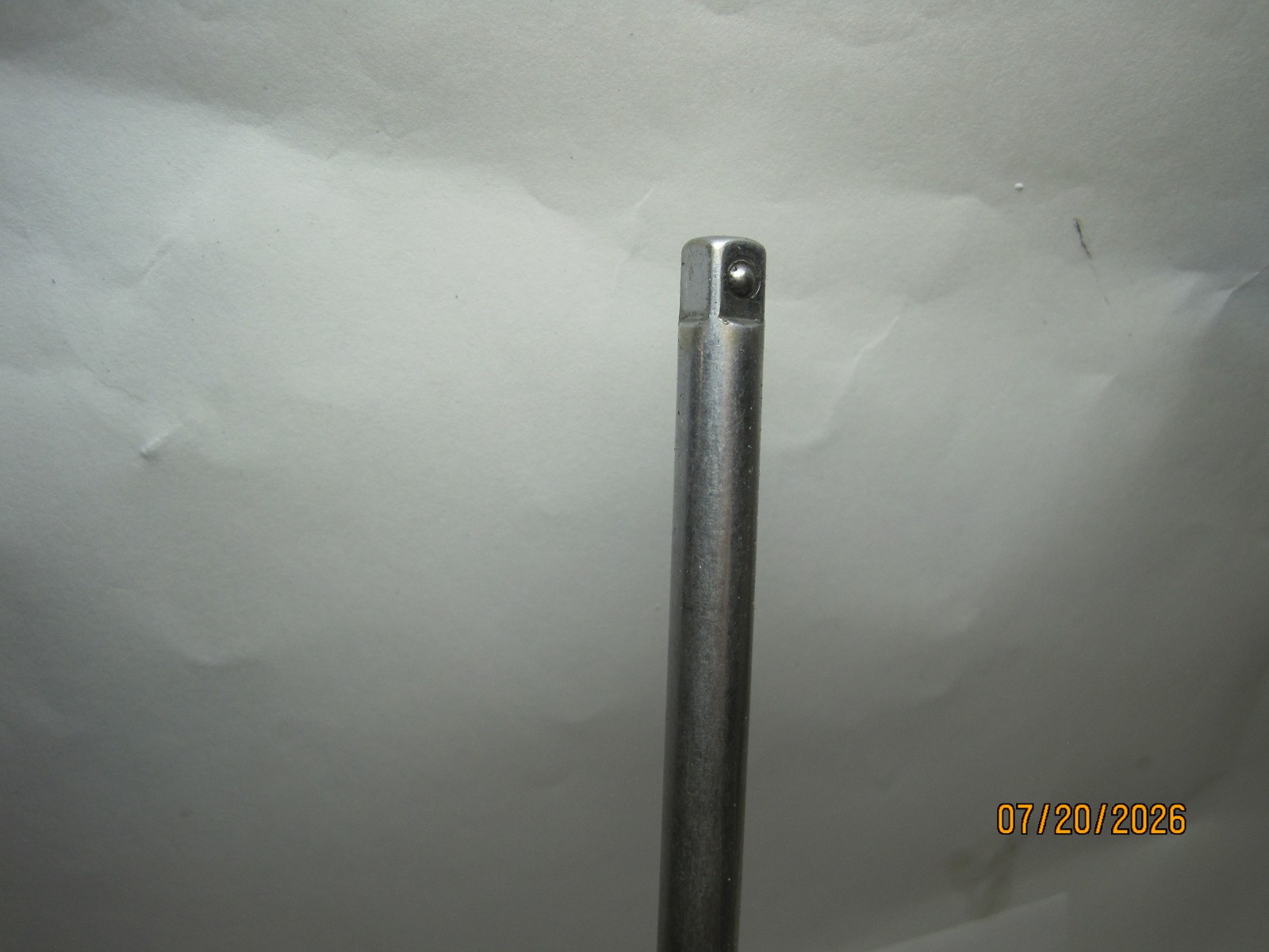 Snap On 1/4″ Drive 10″ Chrome Knurled Friction Ball Extension TMXK100
