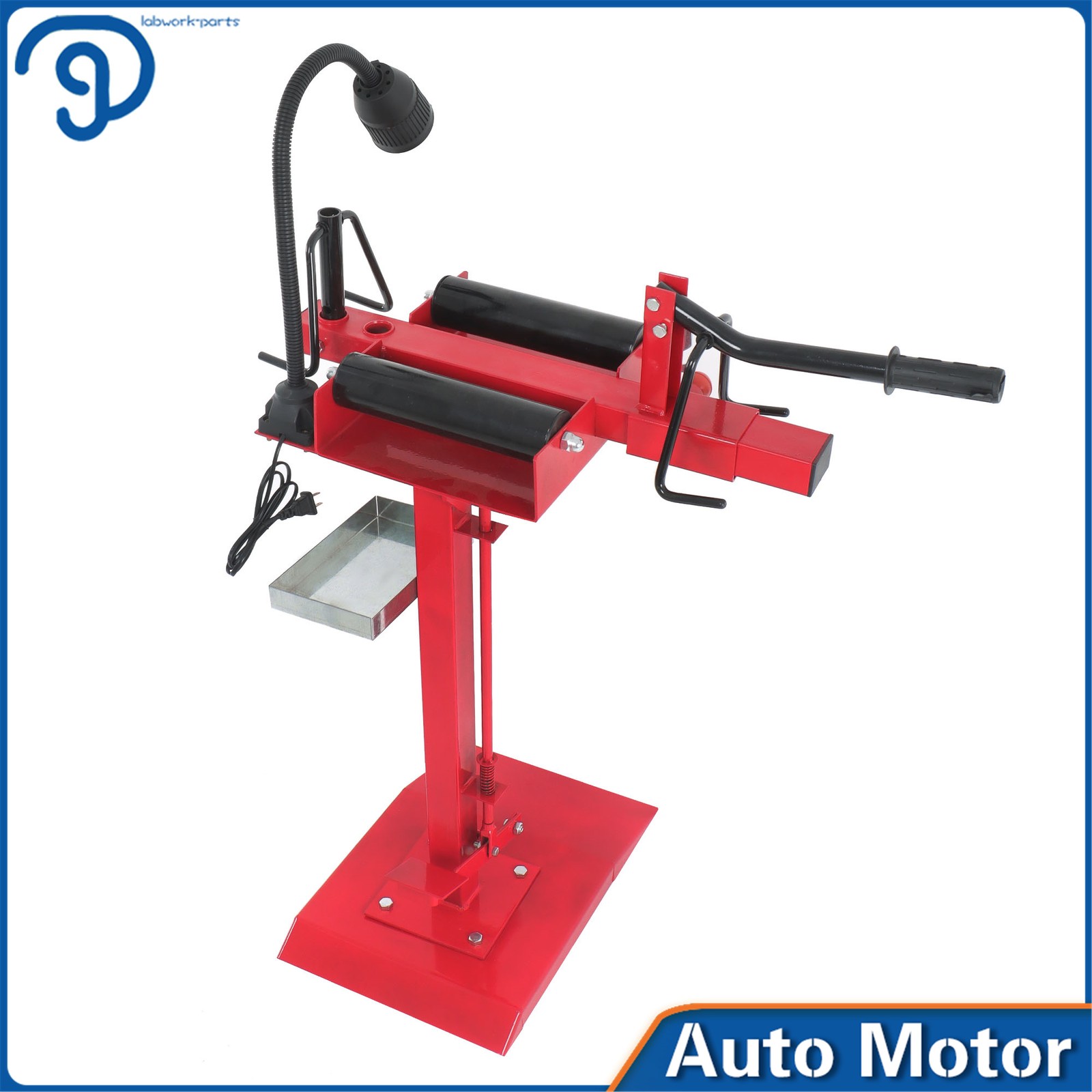For Truck & Car Manual Tire Spreader Changer Portable Tire Changer w/ LED Light