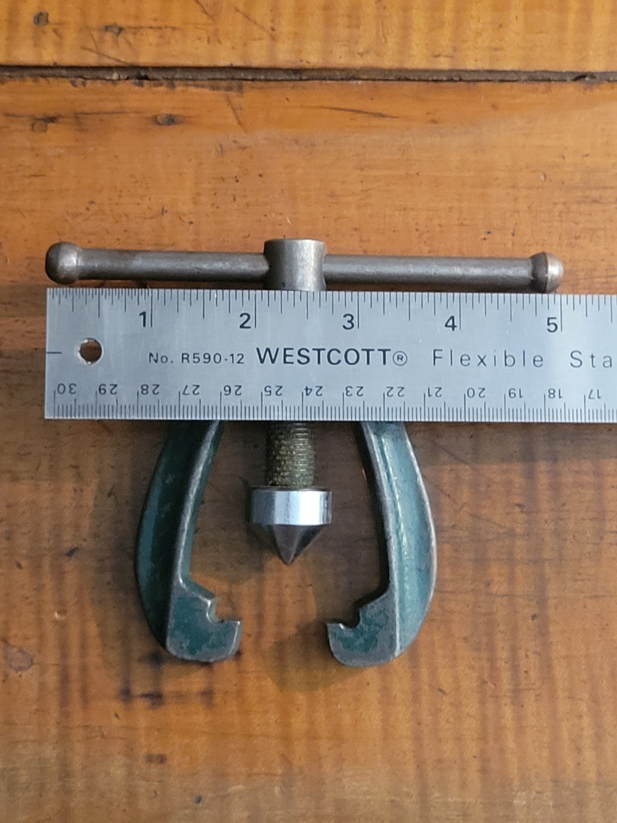 Vintage- Flaring Tool, green color, marked with no. 7. Works great!