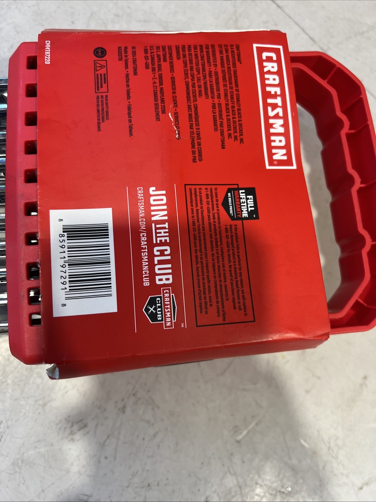 Craftsman 20pc Ratcheting Combination Wrench Set SAE Metric 90t CMMT87220 NEW