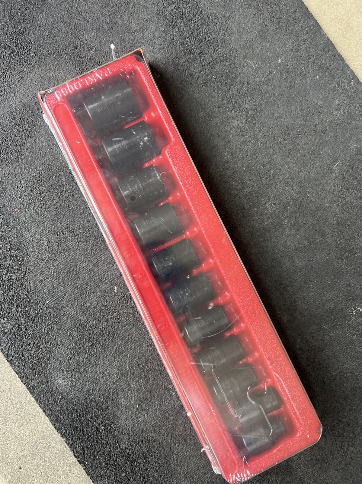 For Snap-on 1/2″ drive 3/8″ – 1″ 6-point Shallo Impact Socket Set 311IMYA SEALED