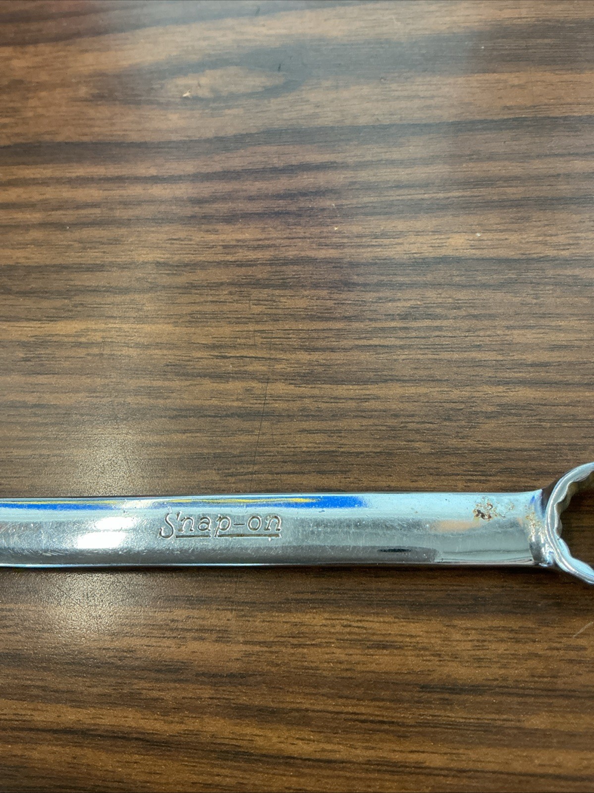 Snap On 13mm Short 12pt Metric Combination Wrench OEXM13 NICE