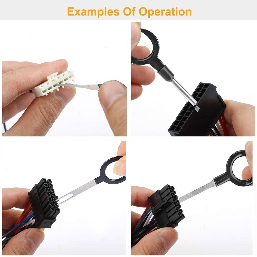 Premium Stainless Steel Wire Terminal Extraction Tool Set 41PC Kit for Cars