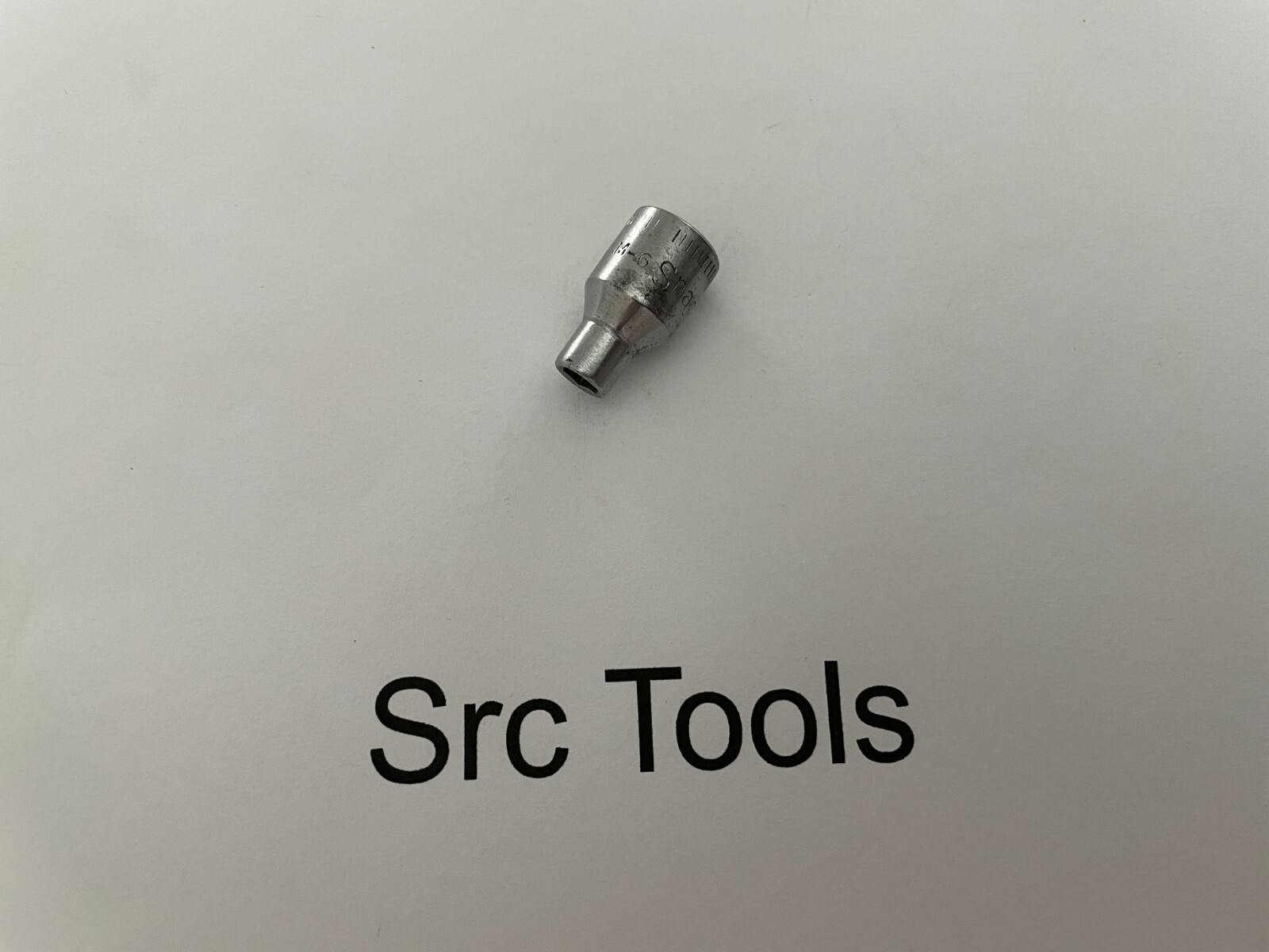 *RARE* Snap-On Tools USA 9/32″ Drive 3/16″ SAE 6pt Midget Chrome Socket M-6