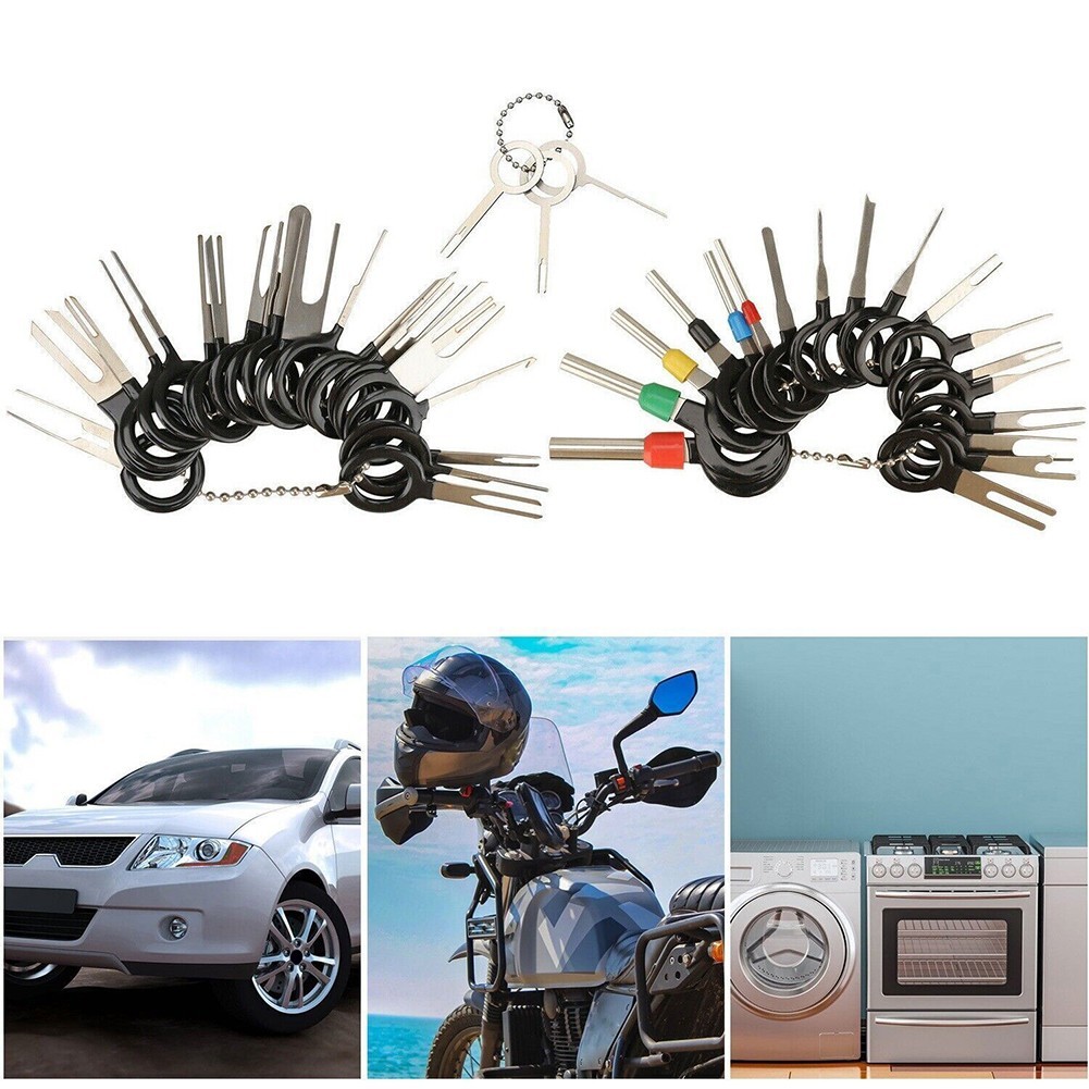 Premium Stainless Steel Wire Terminal Extraction Tool Set 41PC Kit for Cars