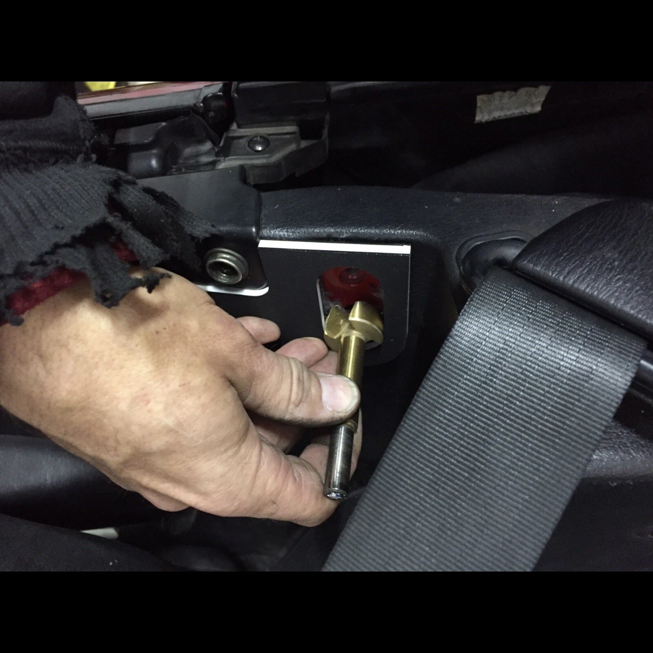 MX-5 Miata NA/NB hard top side striker alignment tool
