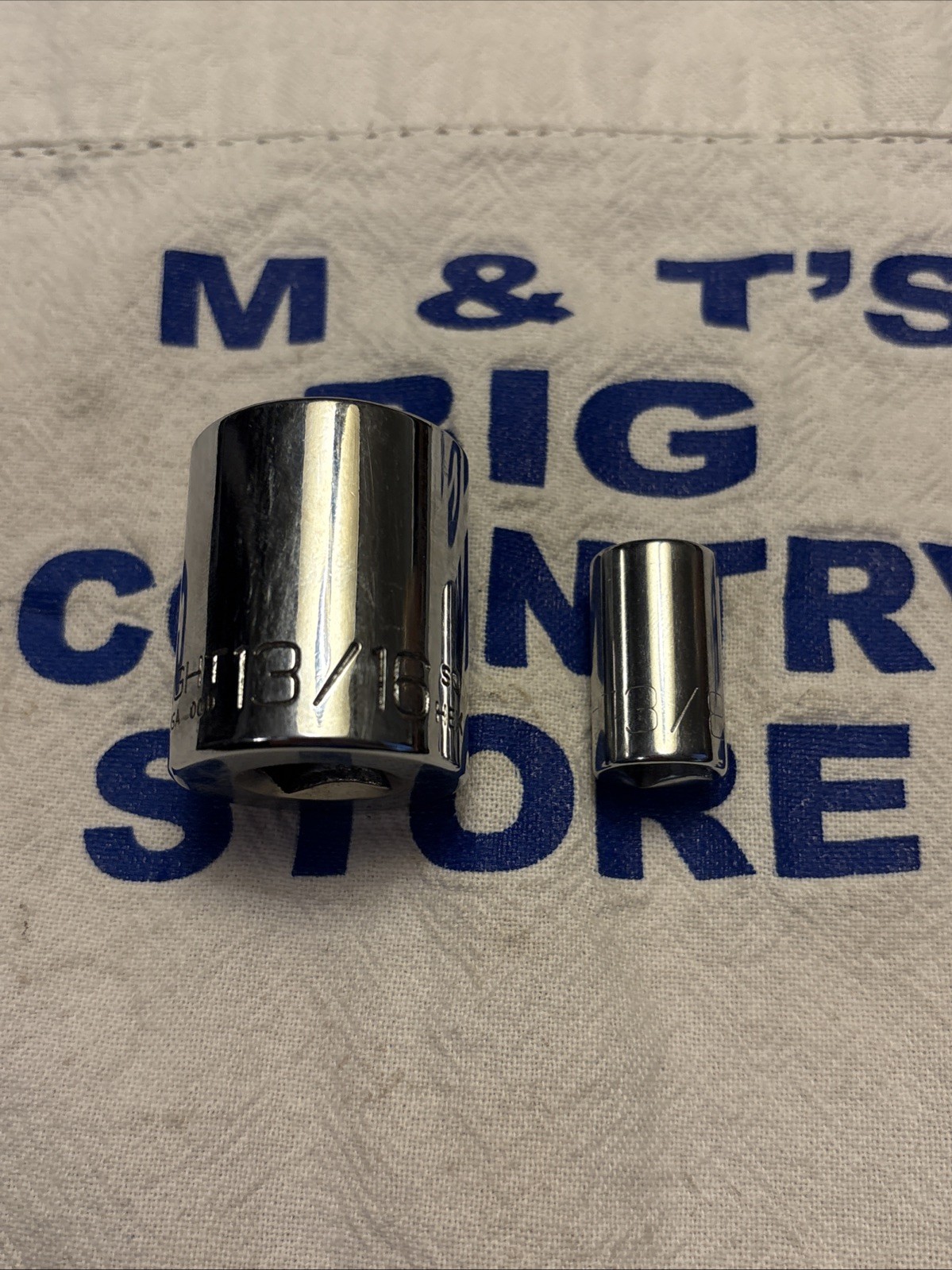 Wright Tool 3/8″ & 1/2″ Drive 8pt Sq Hex Chrome Sockets 3/8″ & 13/16″