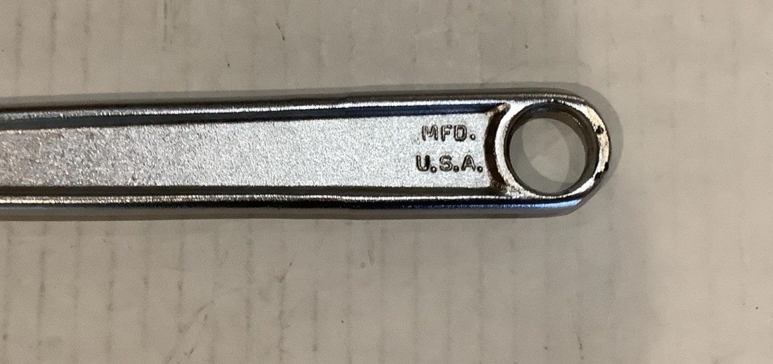 Proto 12” Adjustable Wrench 712