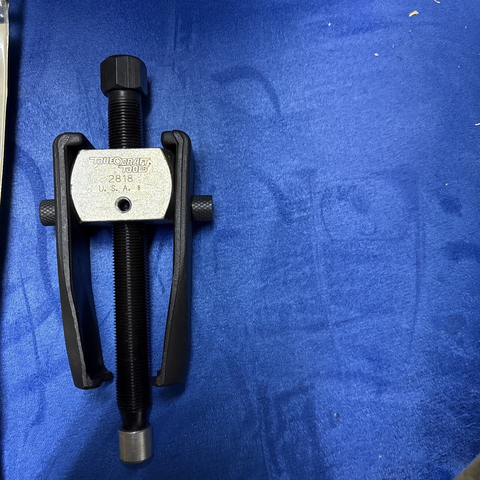 True Craft,Professional 2 Jaw Pulley Puller 7-1/4″ long,Part#2818A,Made in USA