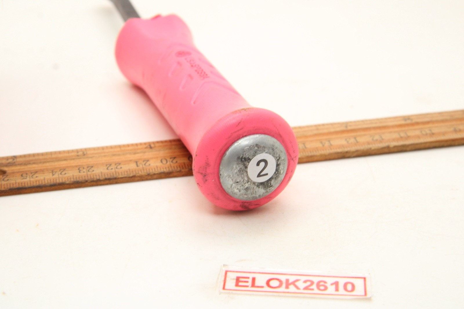 Snap-on Tools SPBS8A Pink 8″ Angled Striking Pry Bar USA