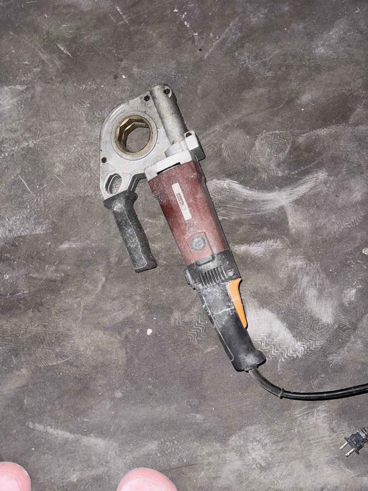 Milwaukee Right Angle Drill Heavy Duty Corded Power Tool Pipe Treads
