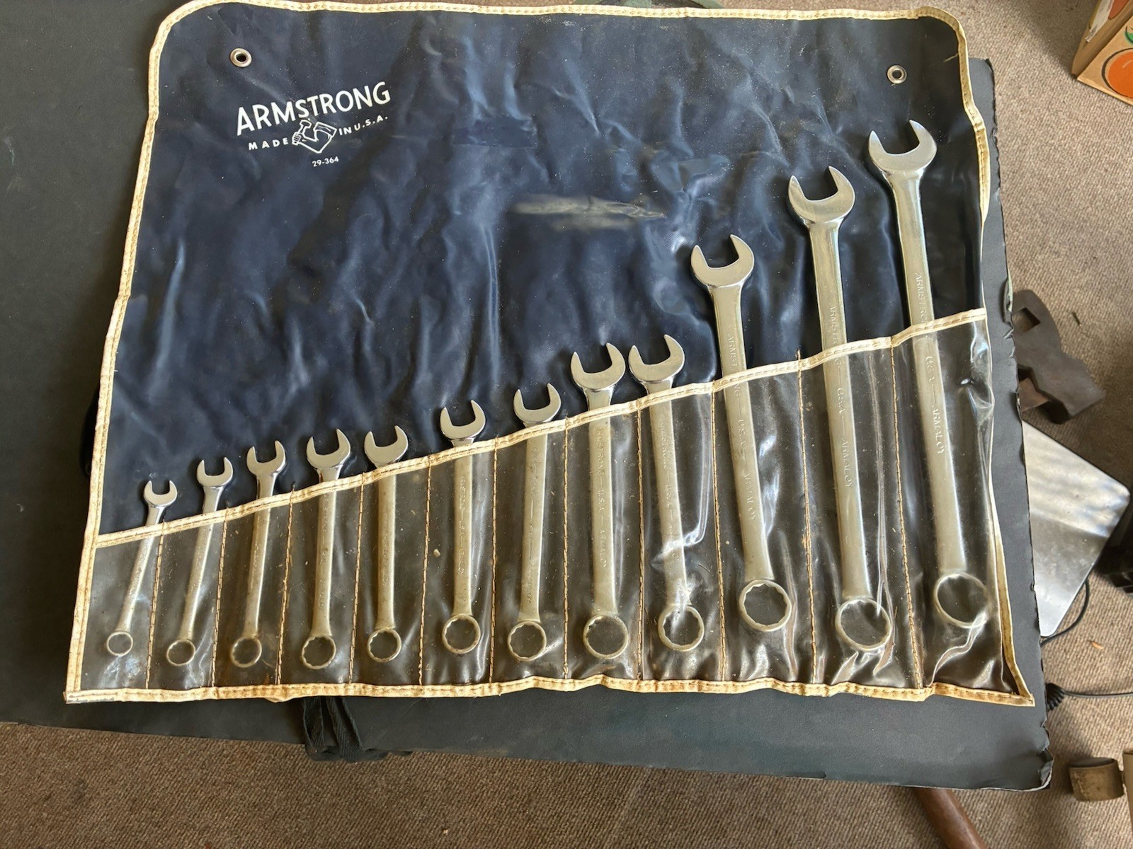 Armstrong 12pc SAE Wrench Set USA
