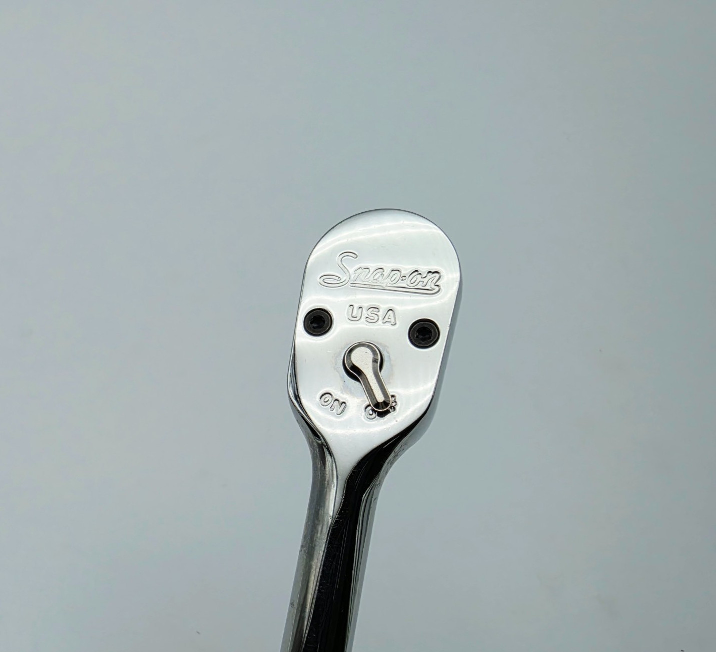 Snap-On FHLL100 3/8″ Drive Long Handle Ratchet 100 Tooth Red Soft Grip